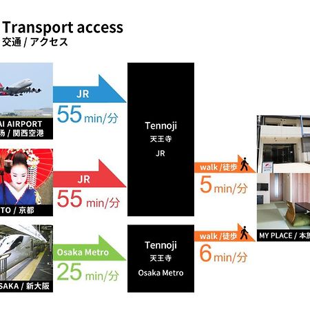 Fds Tennoji Hotel Osaka Eksteriør billede